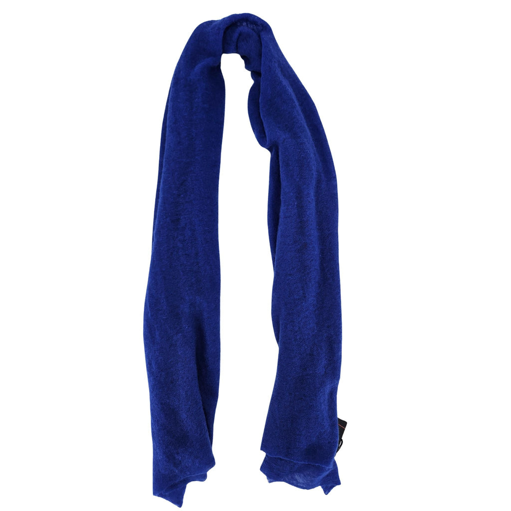 Cobalt Blue Large Cashmere Plain Stole