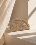 Seagrass Half Moon Clutch