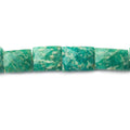 11mm Amazonite Faceted Rectangle Beads, 15.5 inch