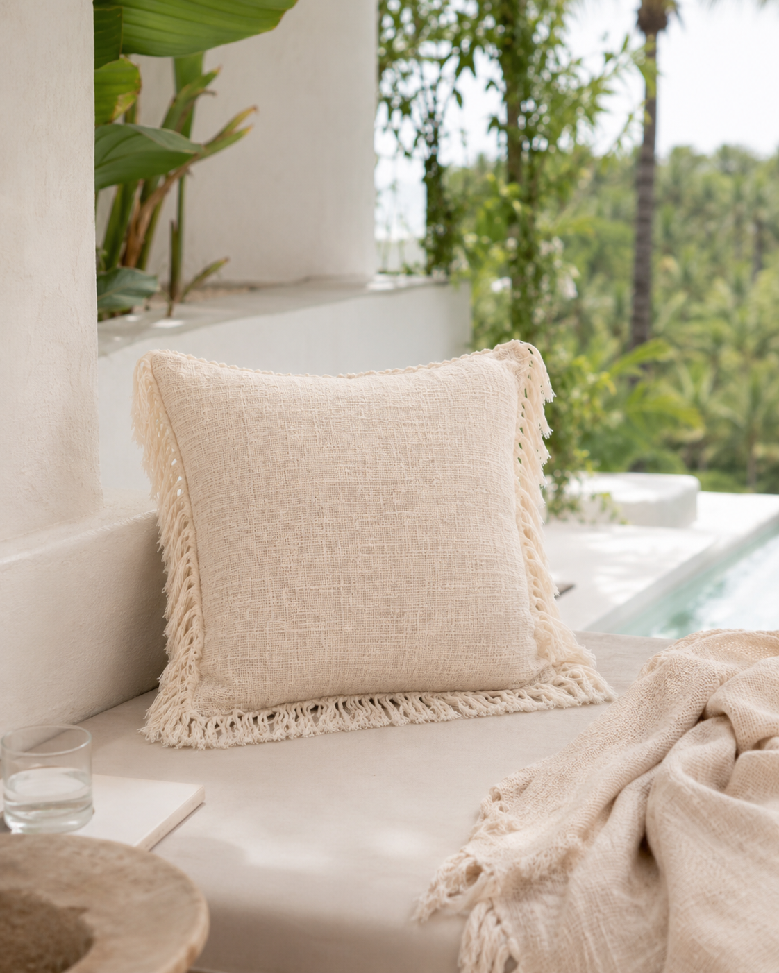 Organic Cotton Throw Pillows
