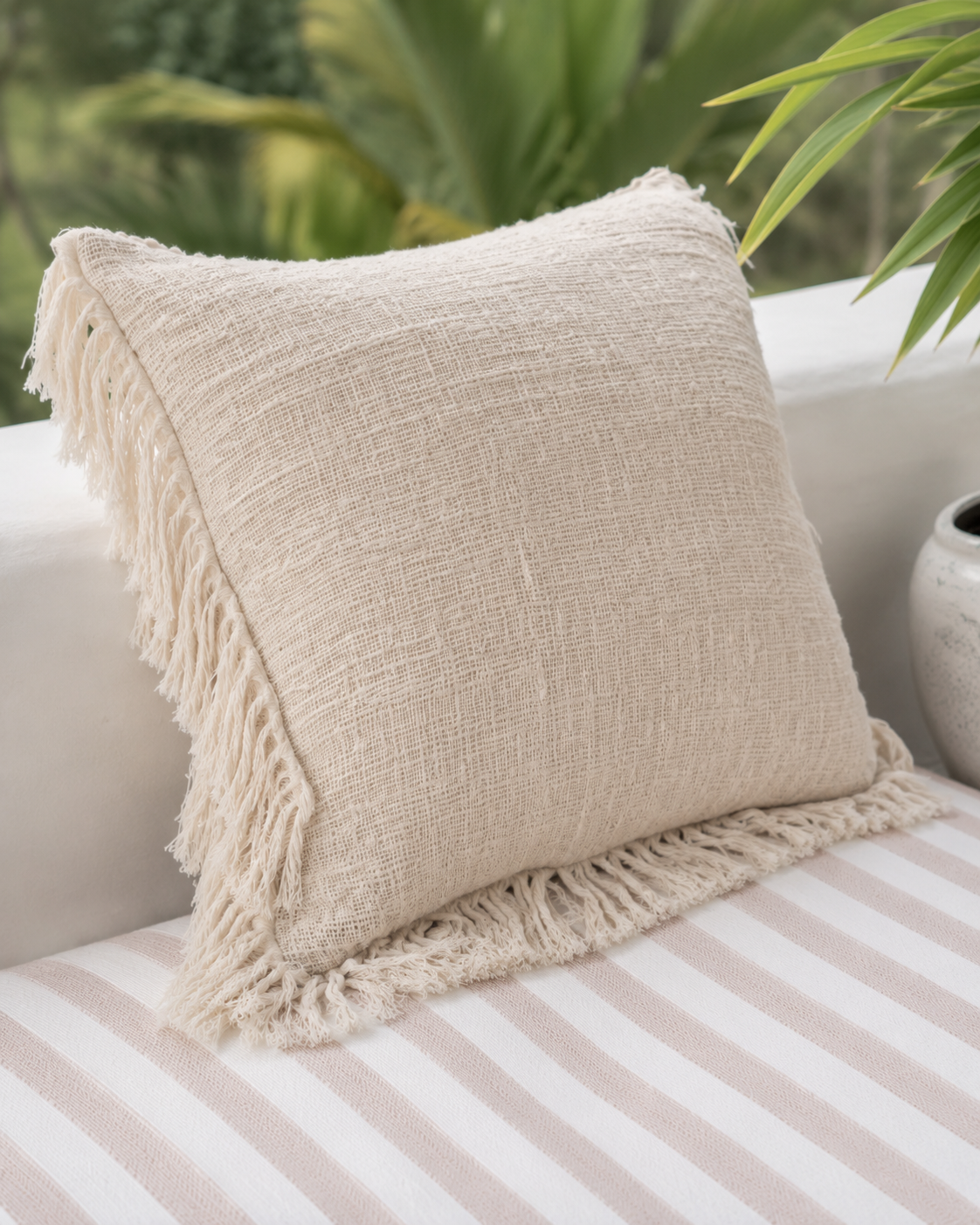 Organic Cotton Throw Pillows