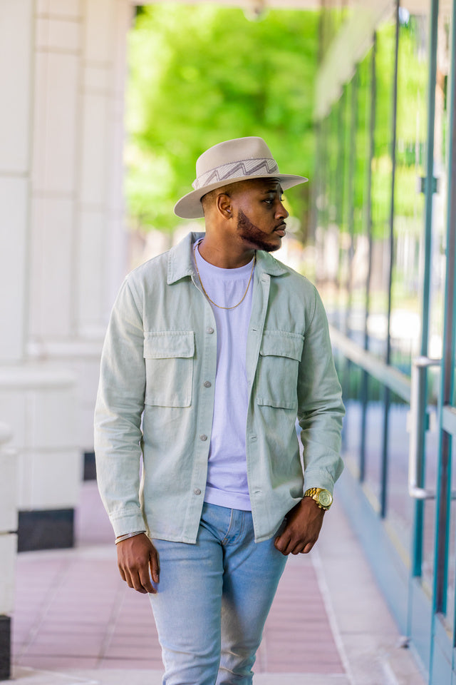 Sand Fedora Hat