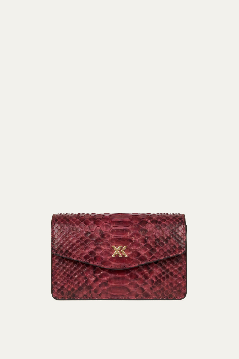 The Met Clutch in Wine