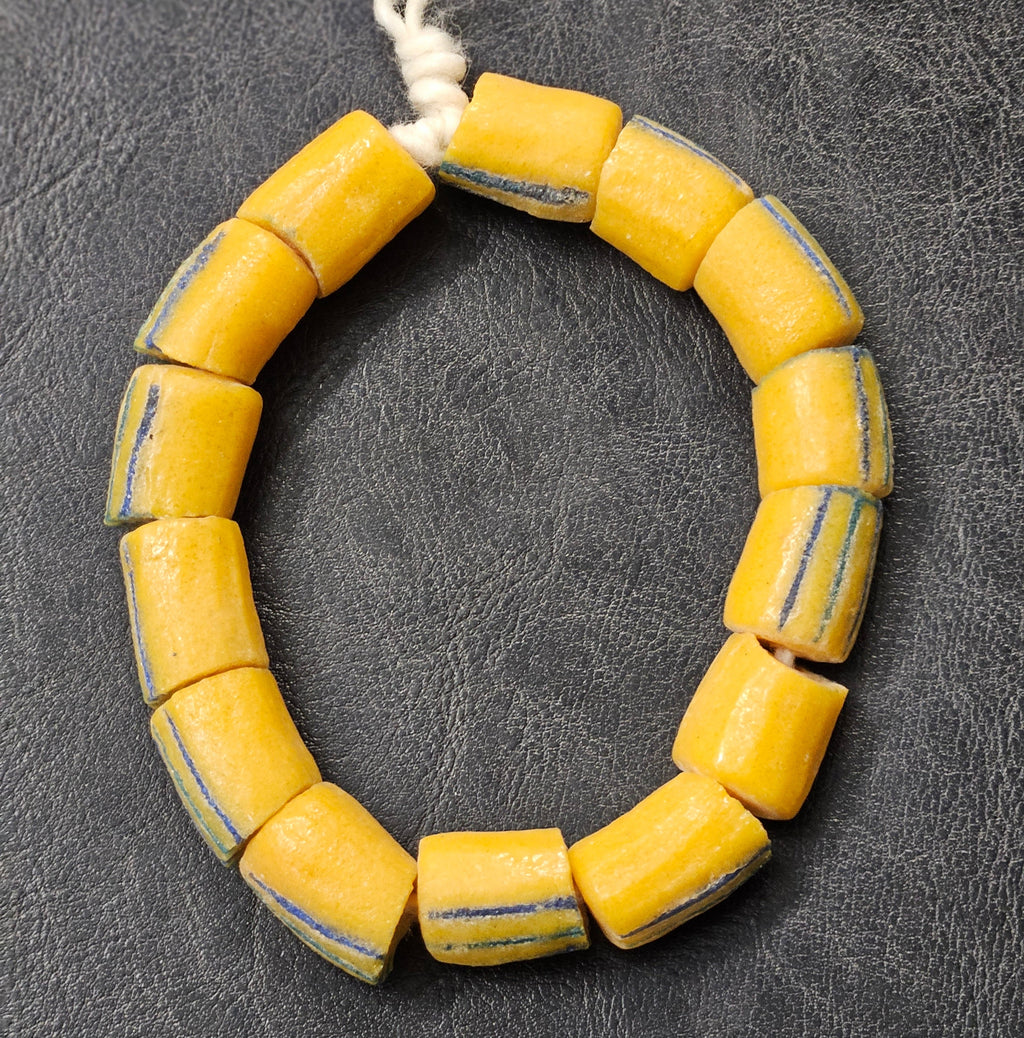 Handcrafted African Recycled Glass Beads - Chunky Beads #1805