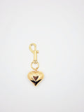 Golden Heart Clasp Key Chain