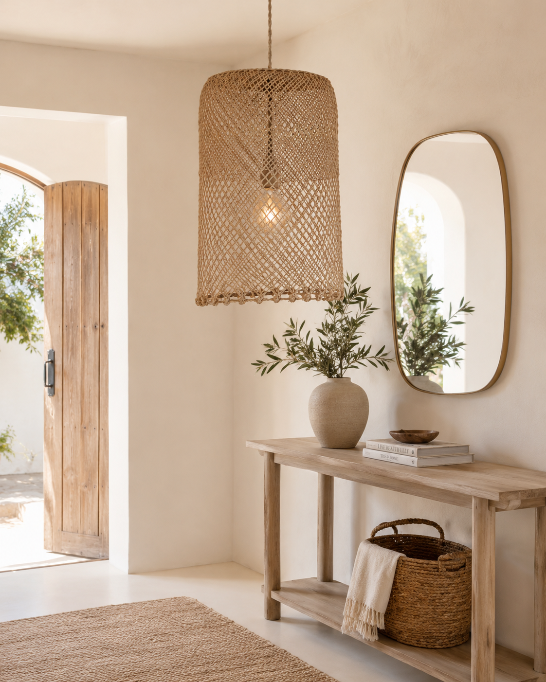 Borneo Rattan Pendant