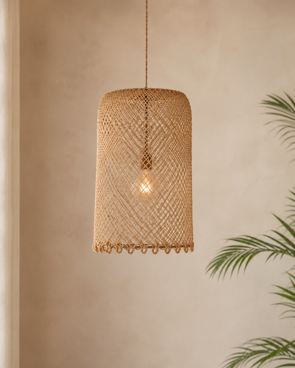 Borneo Rattan Pendant