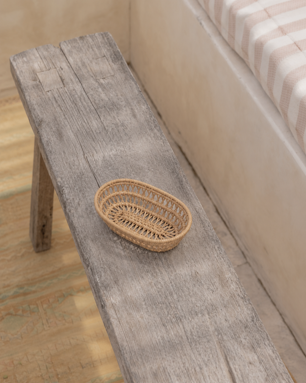 Oval Rattan Basket Set