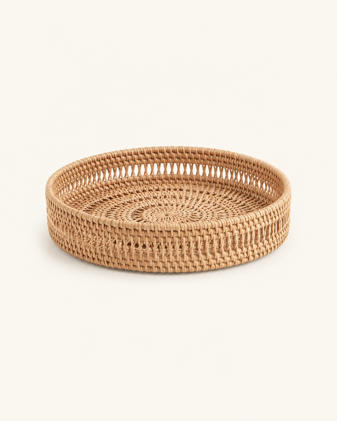 Round Woven Tray