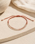 Terra Layered Bracelets in Silver