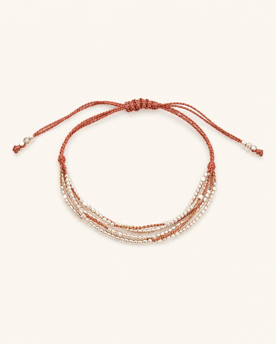 Terra Layered Bracelets in Silver