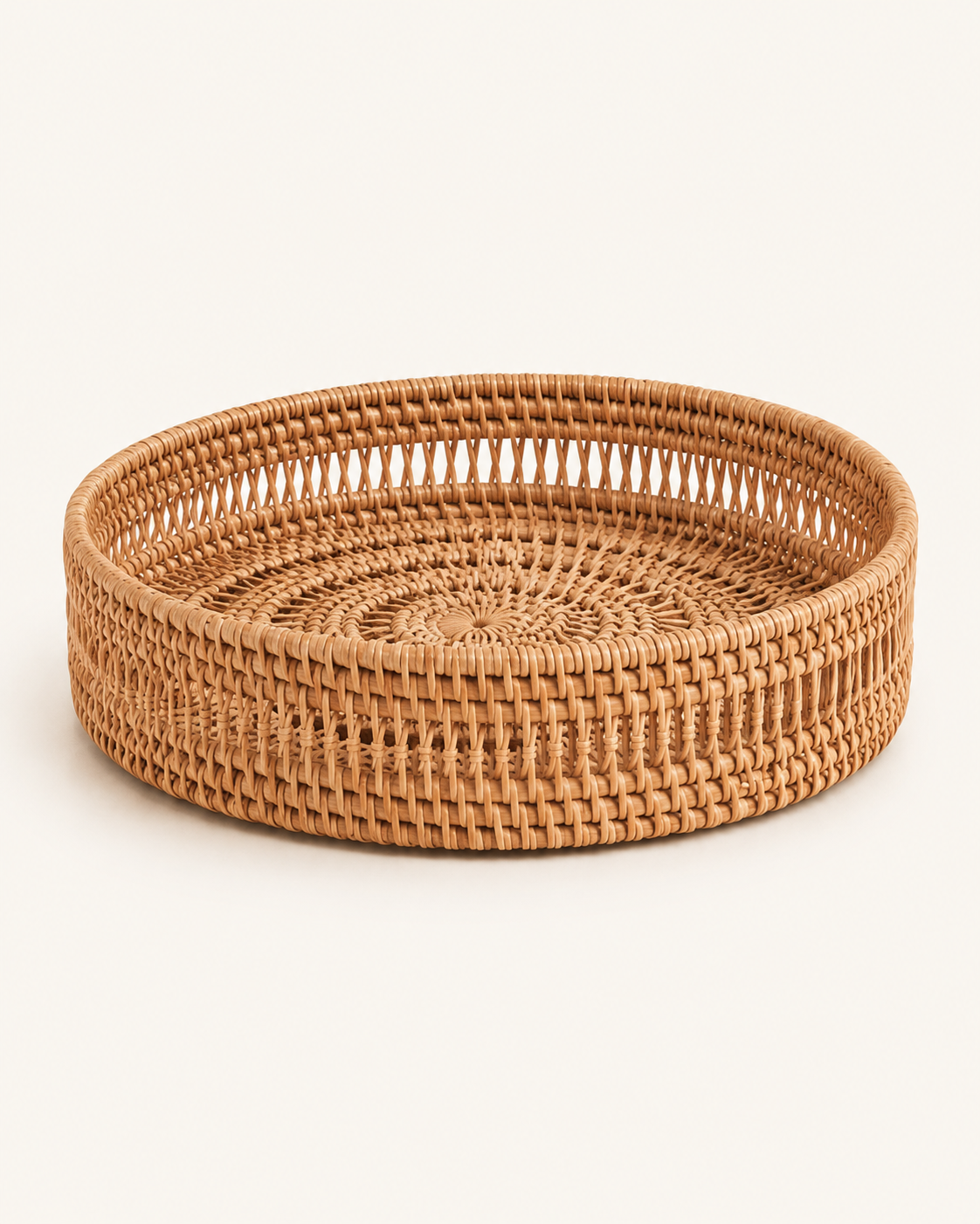 Round Woven Tray