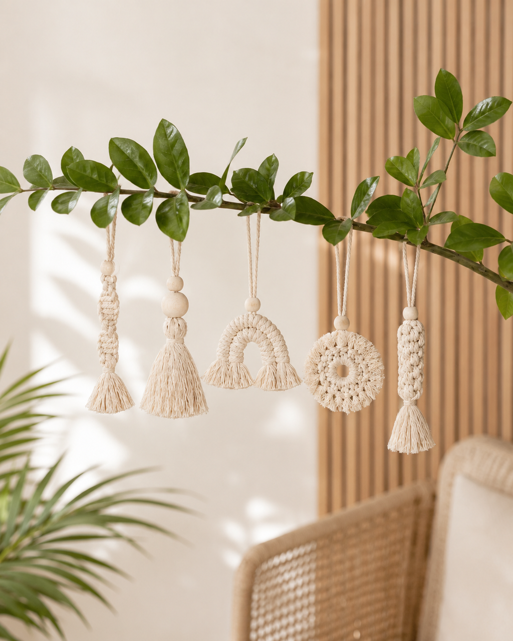 Macrame Ornament Set