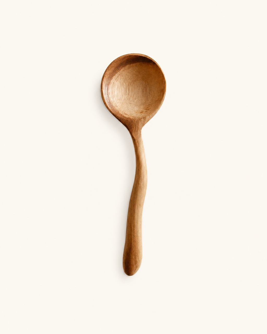 Teak Sugar Spoon