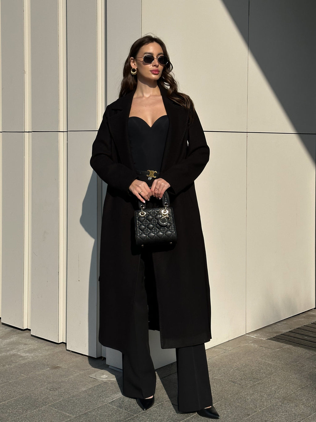 Pre-Order. Re-Stock Ships March 20, 2026. Astoria Classic Wraparound Wool Blend Overcoat