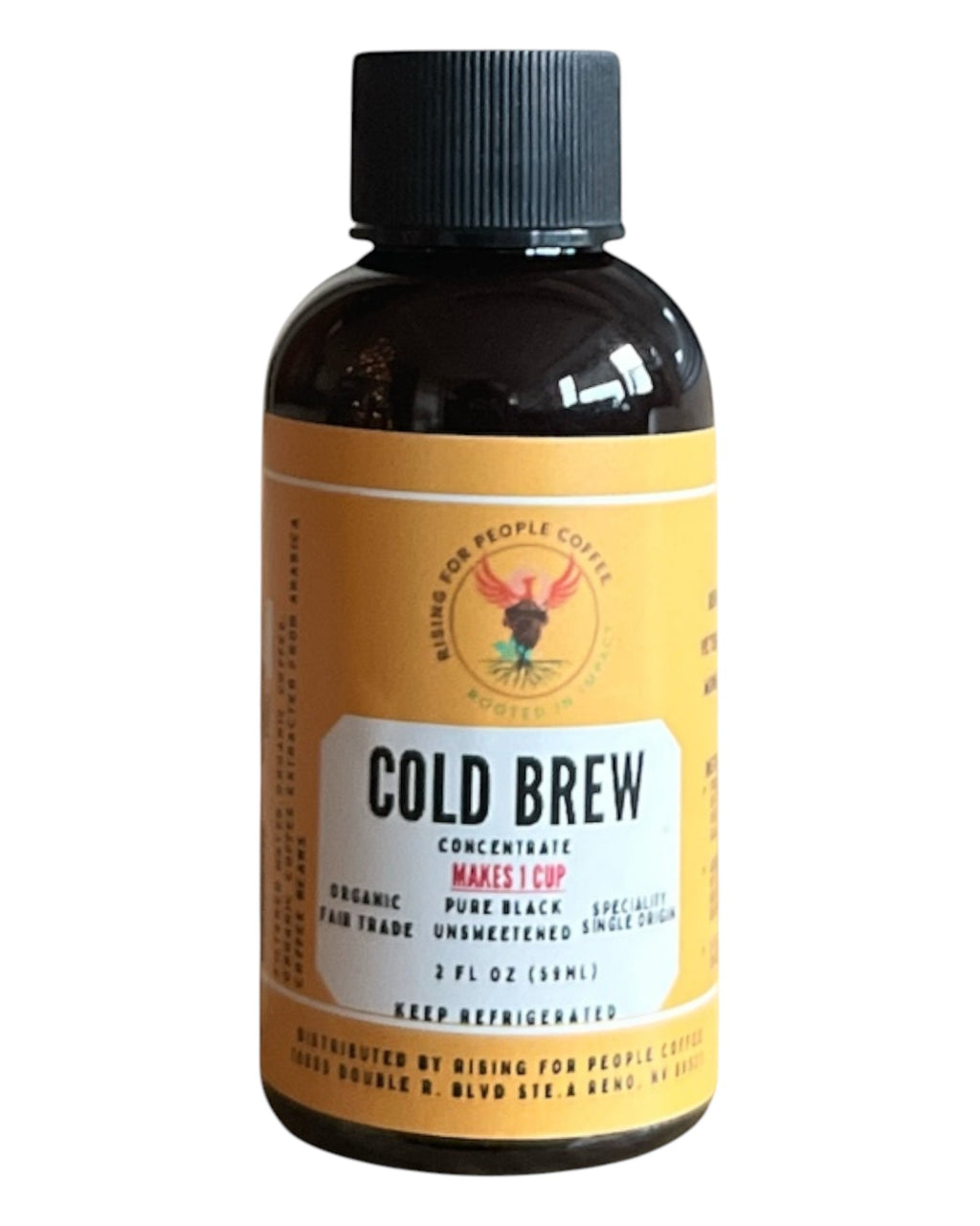 2oz Travel Original Cold Brew Concentrate Coffee