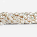 Off White Petite Ultra Baroque Freshwater Pearls 6-6.5mm diameter 16 inch