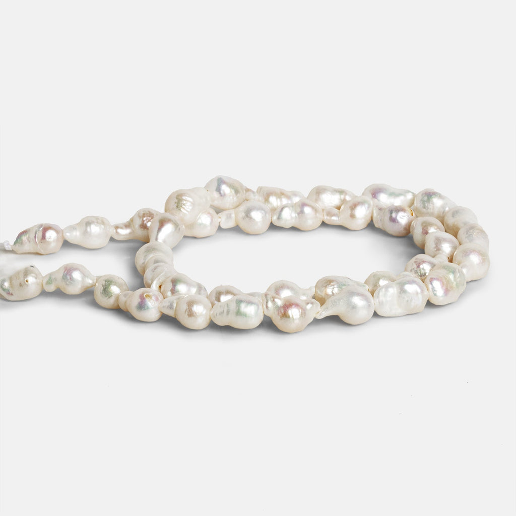 Off White Petite Ultra Baroque Freshwater Pearls 6-6.5mm diameter 16 inch