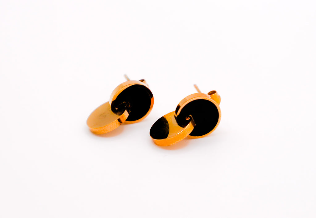 Harmony Circles Earrings – Elegant Sterling Silver Jewelry for Women