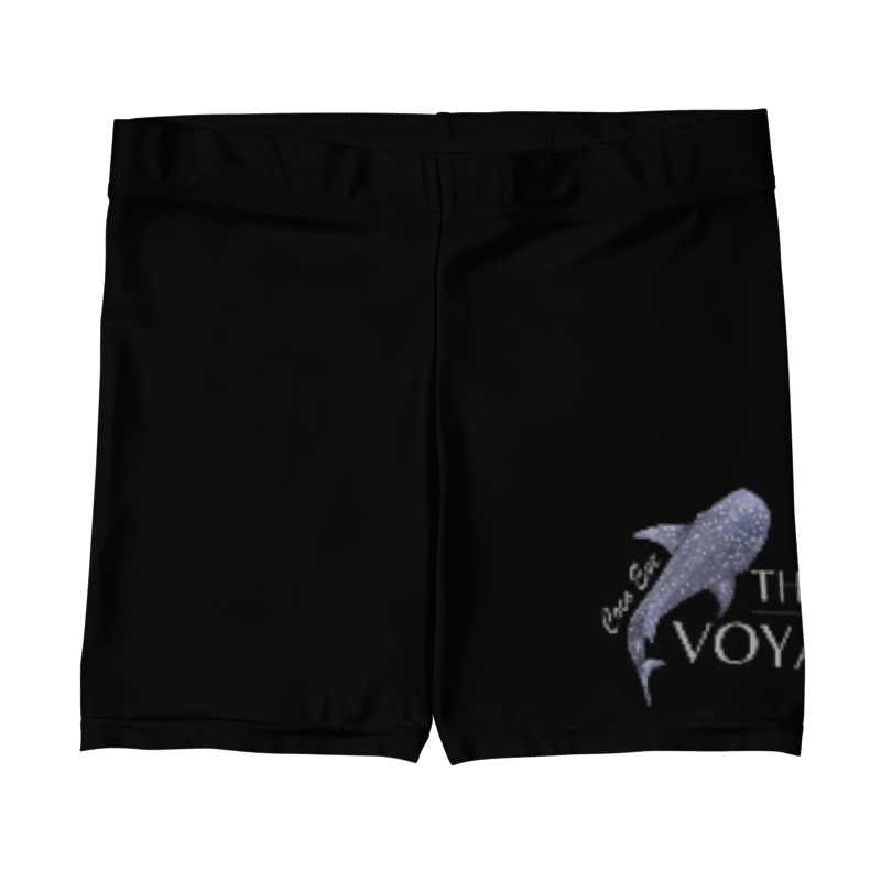 Deep Voyager Recycled Black Swim and Sports Top