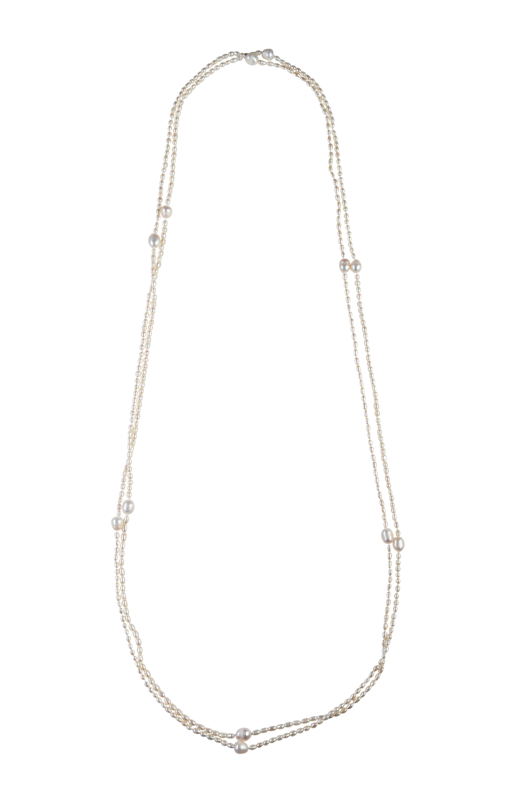 90” Freshwater Tiffany-inspired Rope necklace