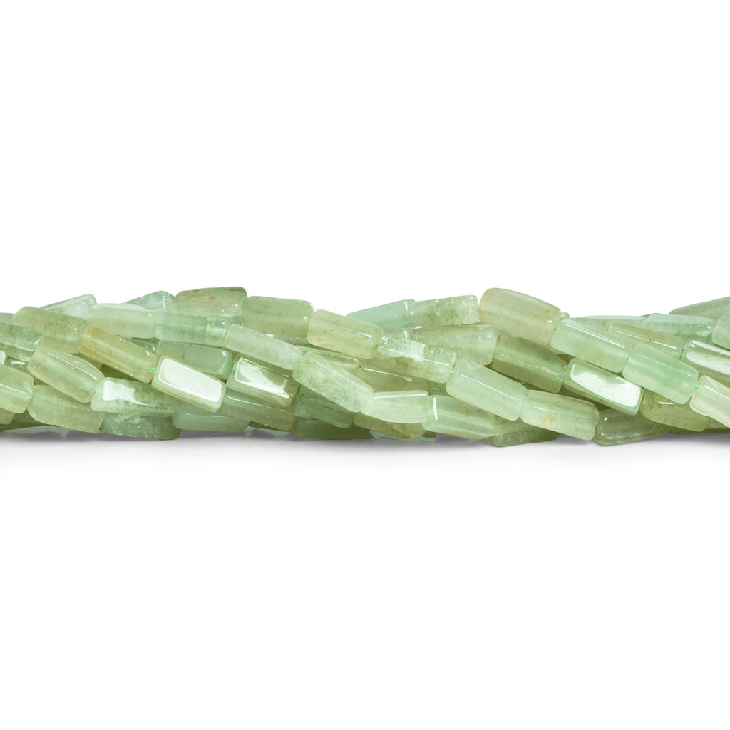 Sea Green Aventurine Beads Plain Rectangle 34 beads