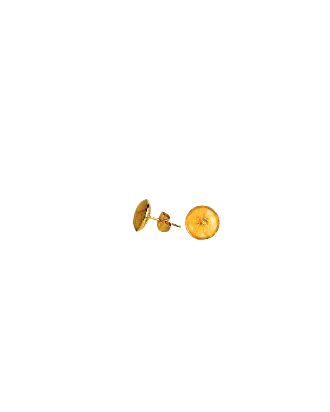 Wildflower Gold Stud Earrings