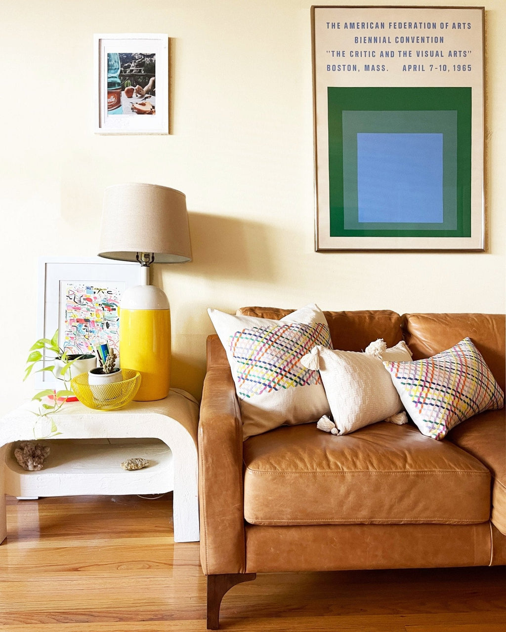 Antigua Pillow - Natural White