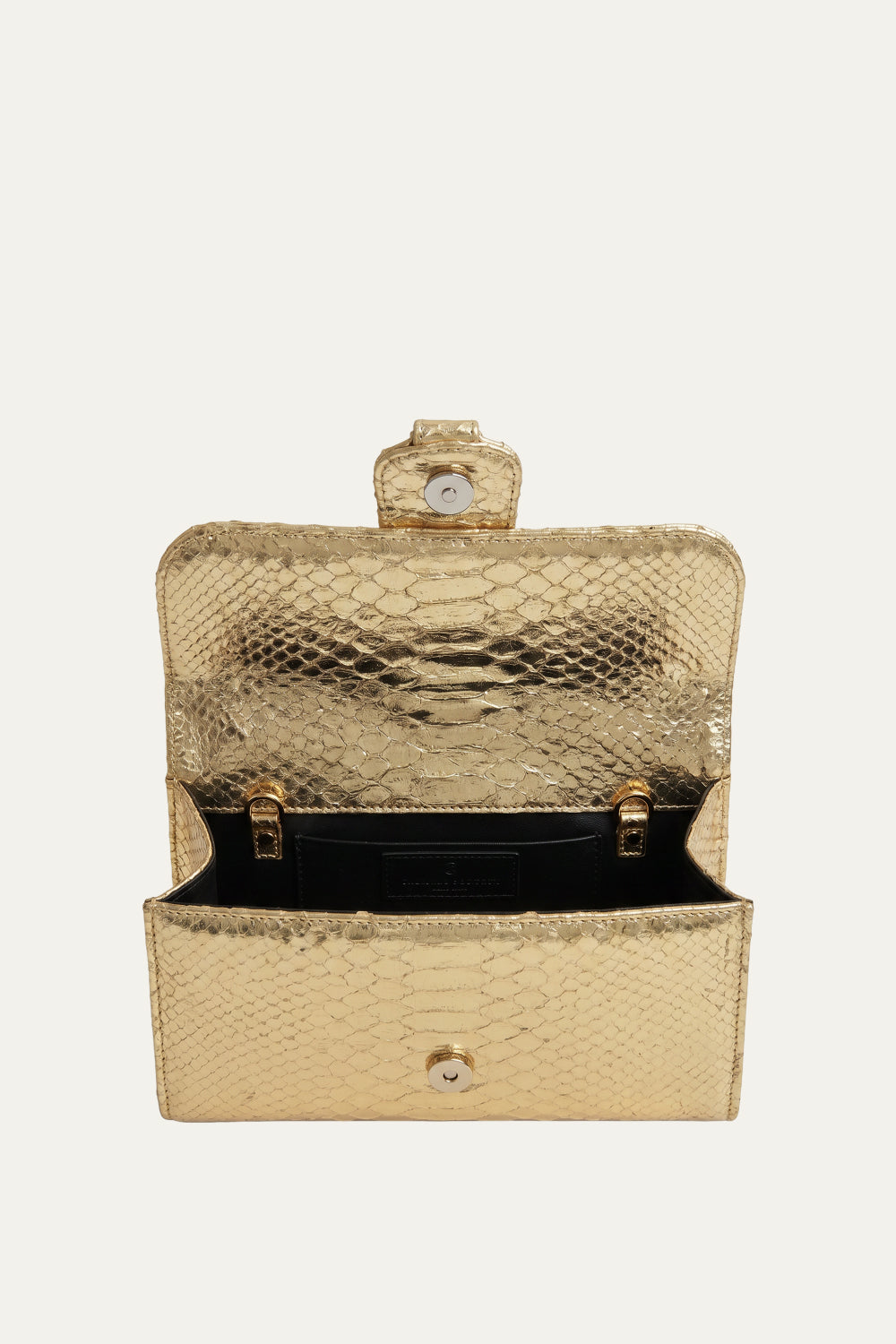 Rita Small in Metallic Gold