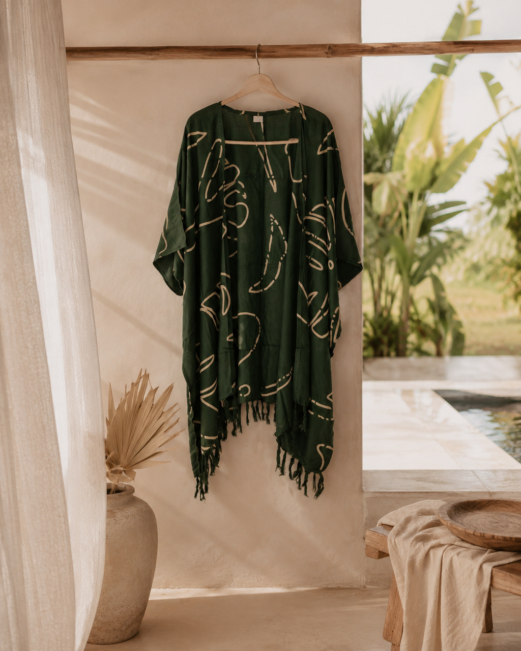 Monstera Kimono