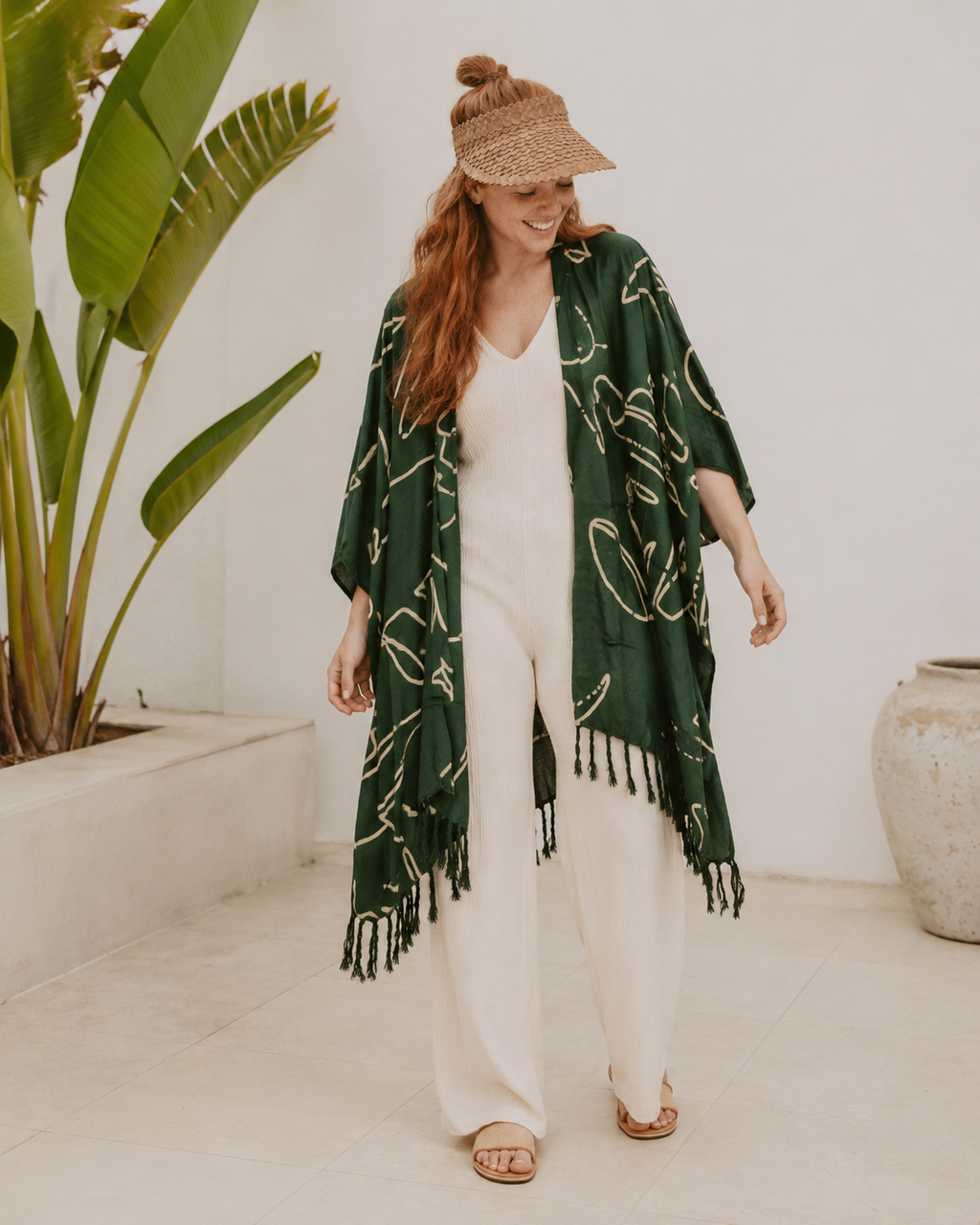 Monstera Kimono