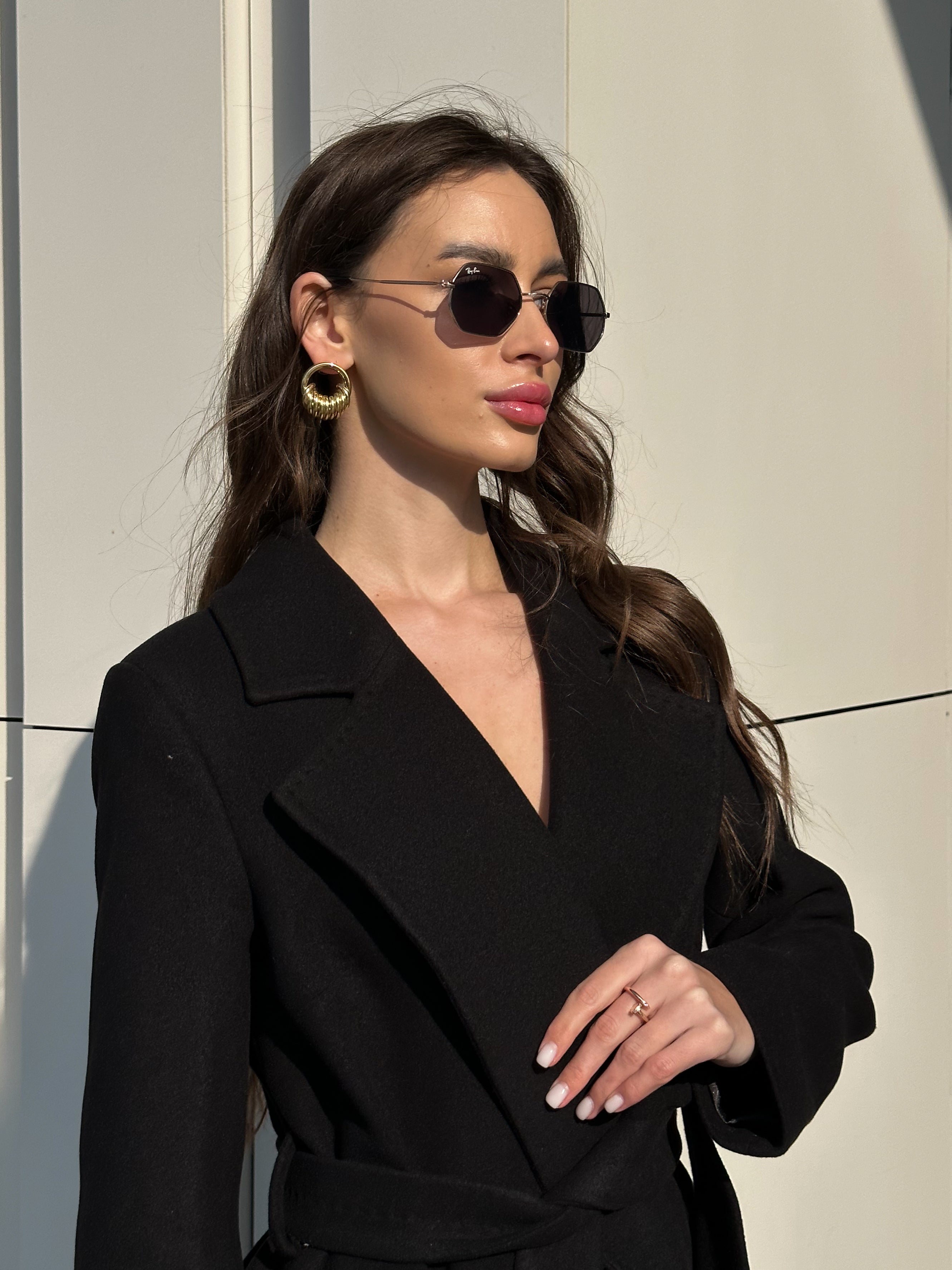 Pre-Order. Re-Stock Ships March 20, 2026. Astoria Classic Wraparound Wool Blend Overcoat