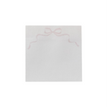 Pink Bow Sticky Notes