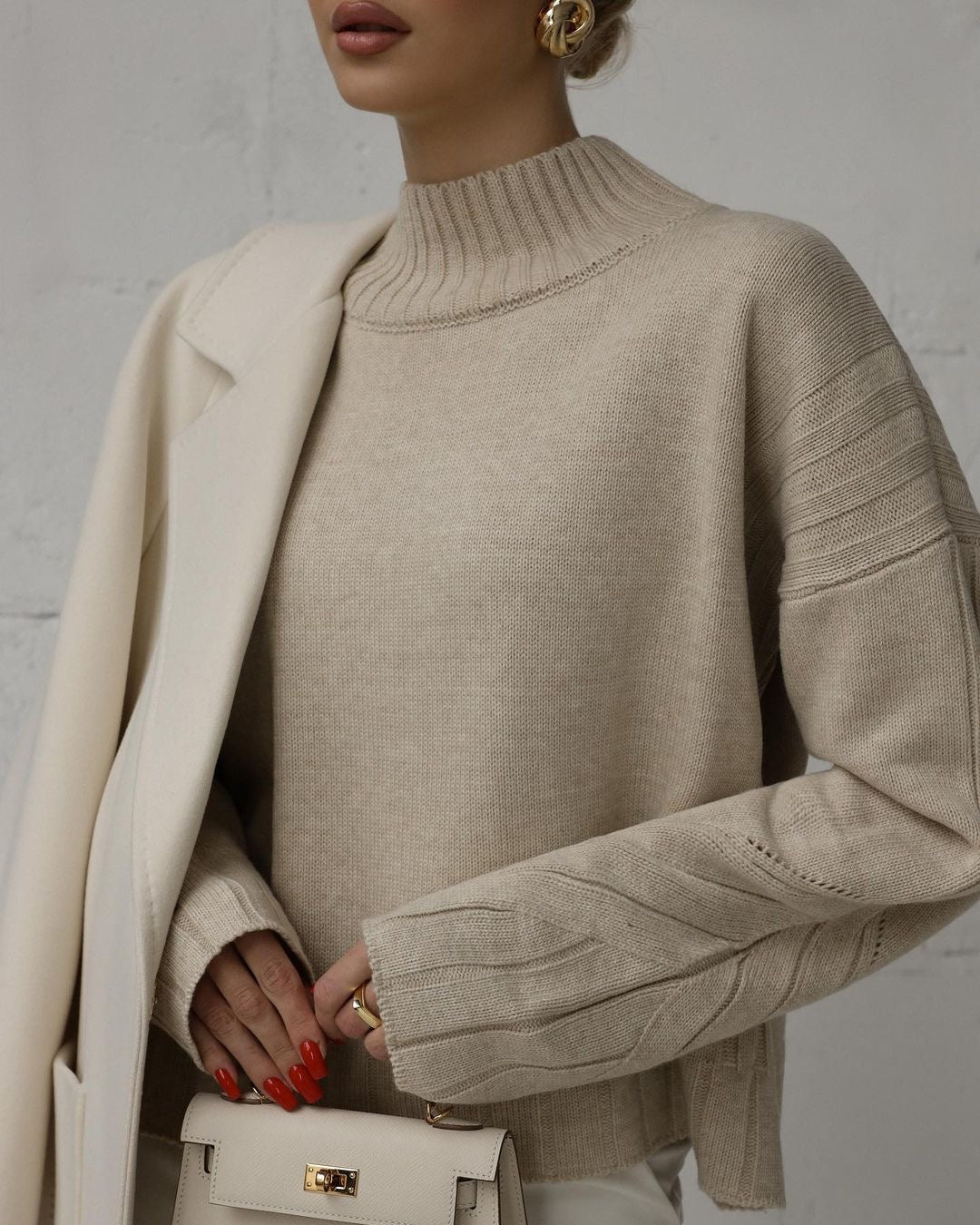 Pre-Order. Re-Stock Ships March 5. Factor Classic Wool Blend Overcoat