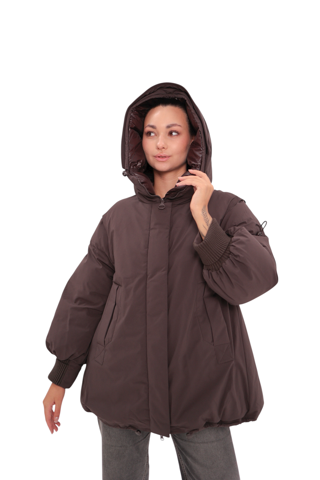 Reversible 2 in 1 Insulated Bio-Down Winter Coat