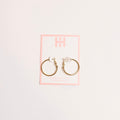 The Holly Hoop - Gold , 1 Inch