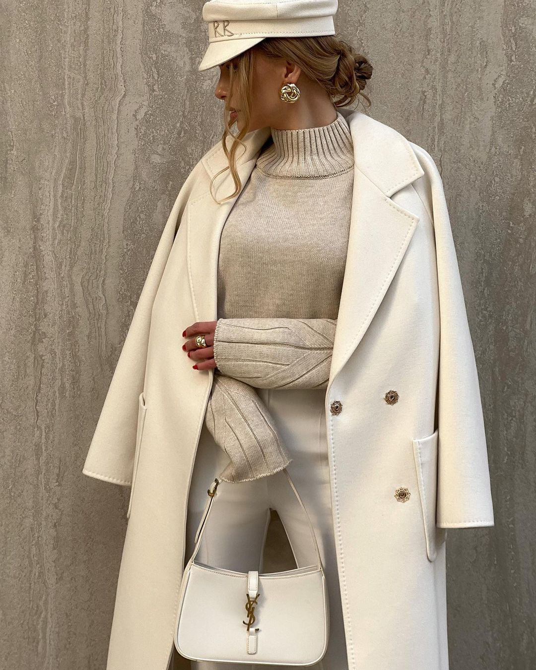 Pre-Order. Re-Stock Ships March 5. Factor Classic Wool Blend Overcoat
