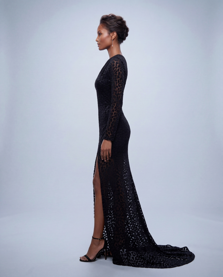 The Asymmetric Shoulder Side Slit Classic