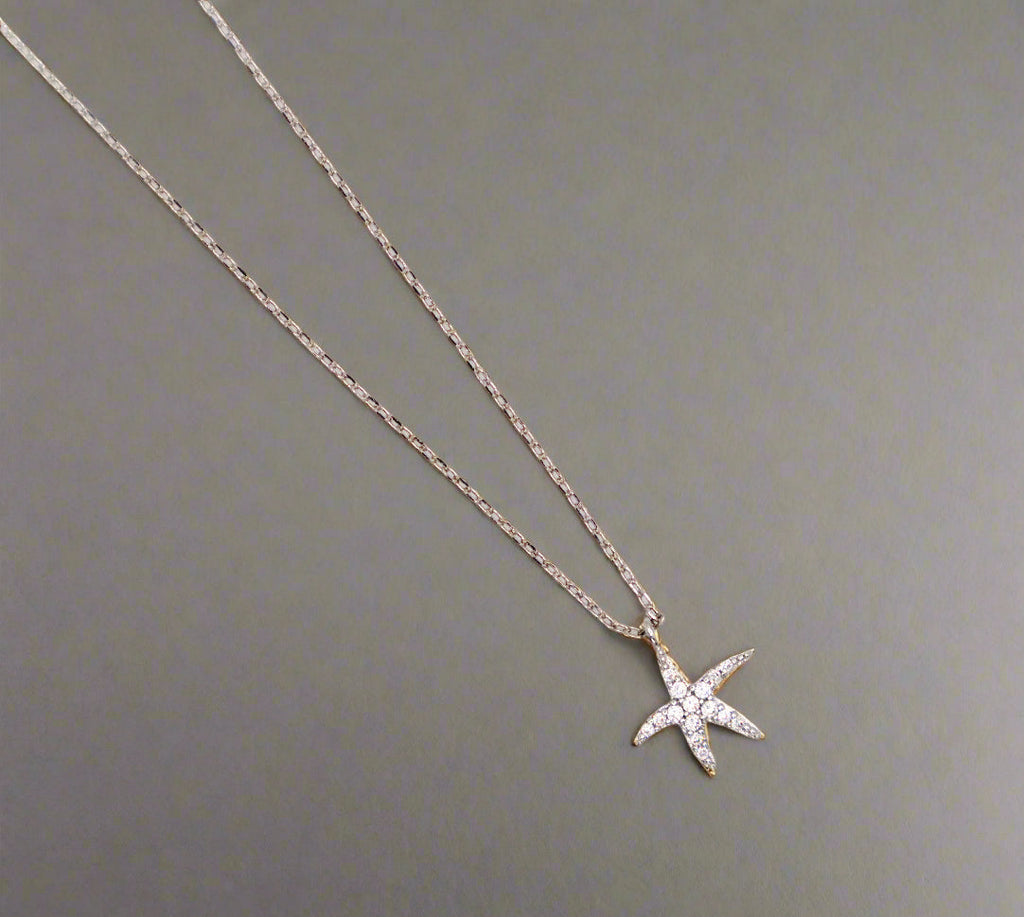 Starry Seas Necklace – Luxury Blue Gemstone Statement Necklace