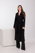 Pre-Order. Re-Stock Ships March 20, 2026. Astoria Classic Wraparound Wool Blend Overcoat