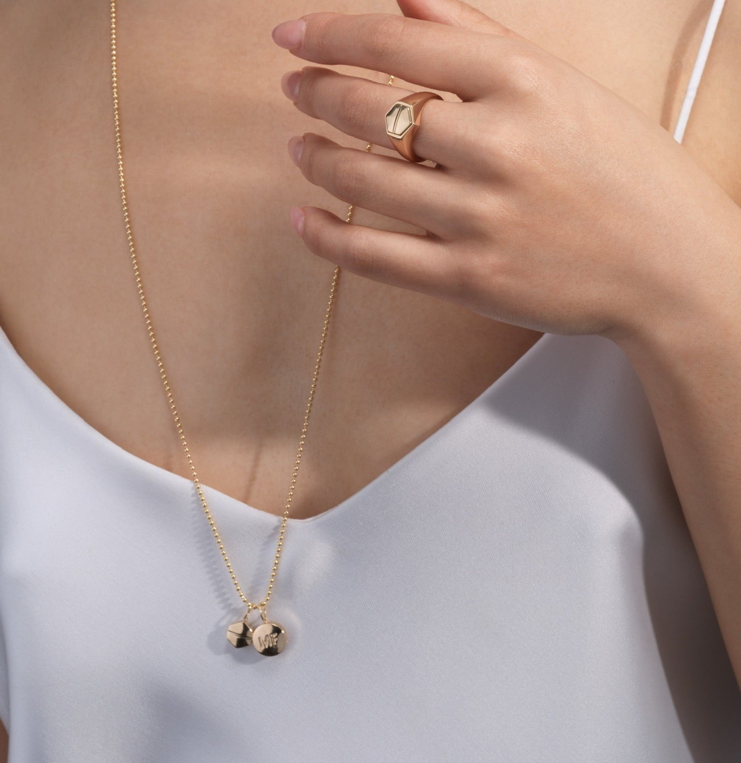 Gold Miso Pendant