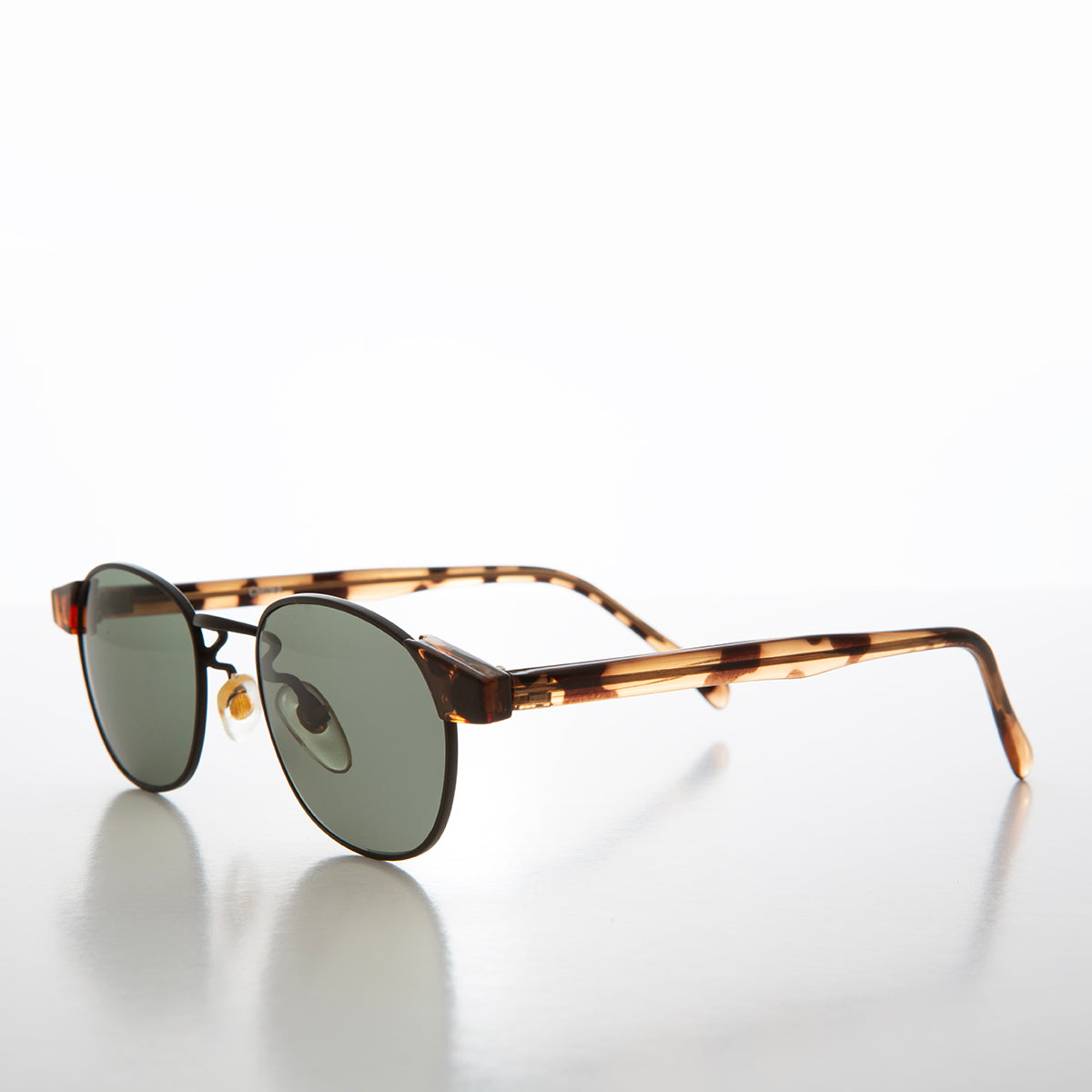 90s Preppy Combination Frame Sunglasses - Amira