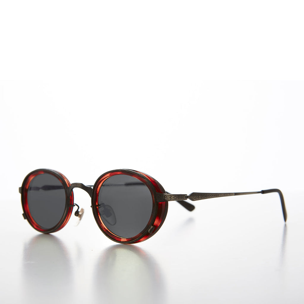 Oval 90s Vintage Sunglass - Atomic
