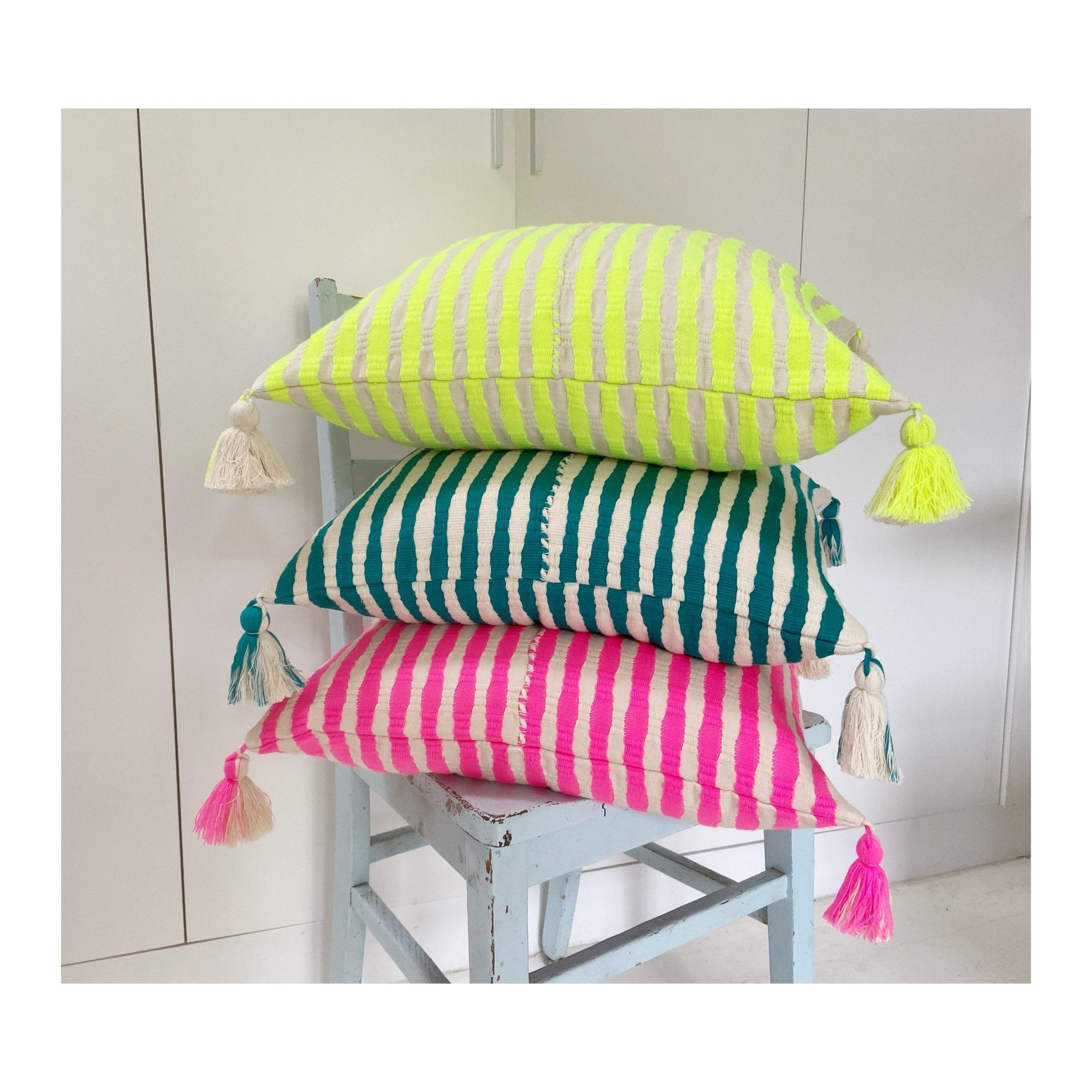 Antigua Pillow - Jade Green