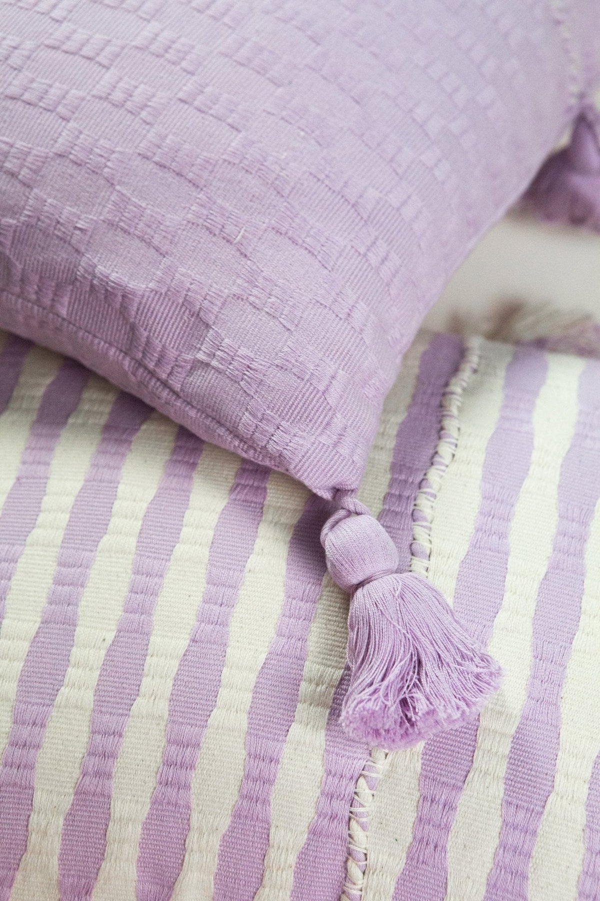 Antigua Pillow - Light Lavender