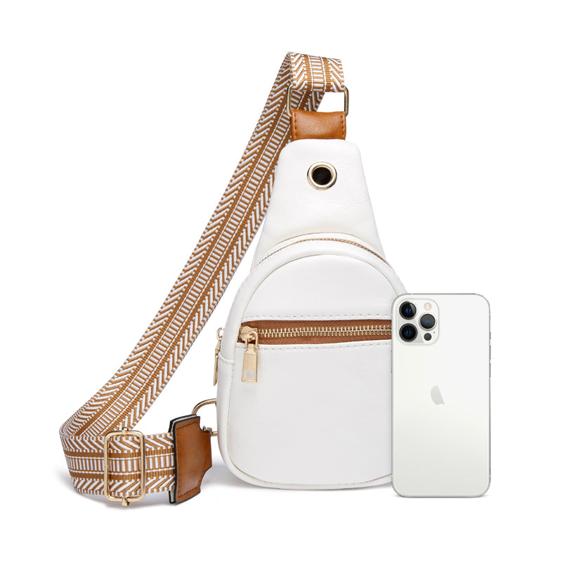 The Palmer | Sling Bag with Zipper Pocket