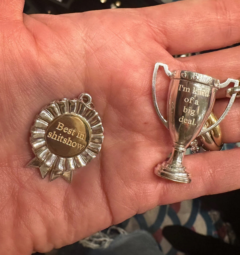 Grande Gold Trophy Pendant