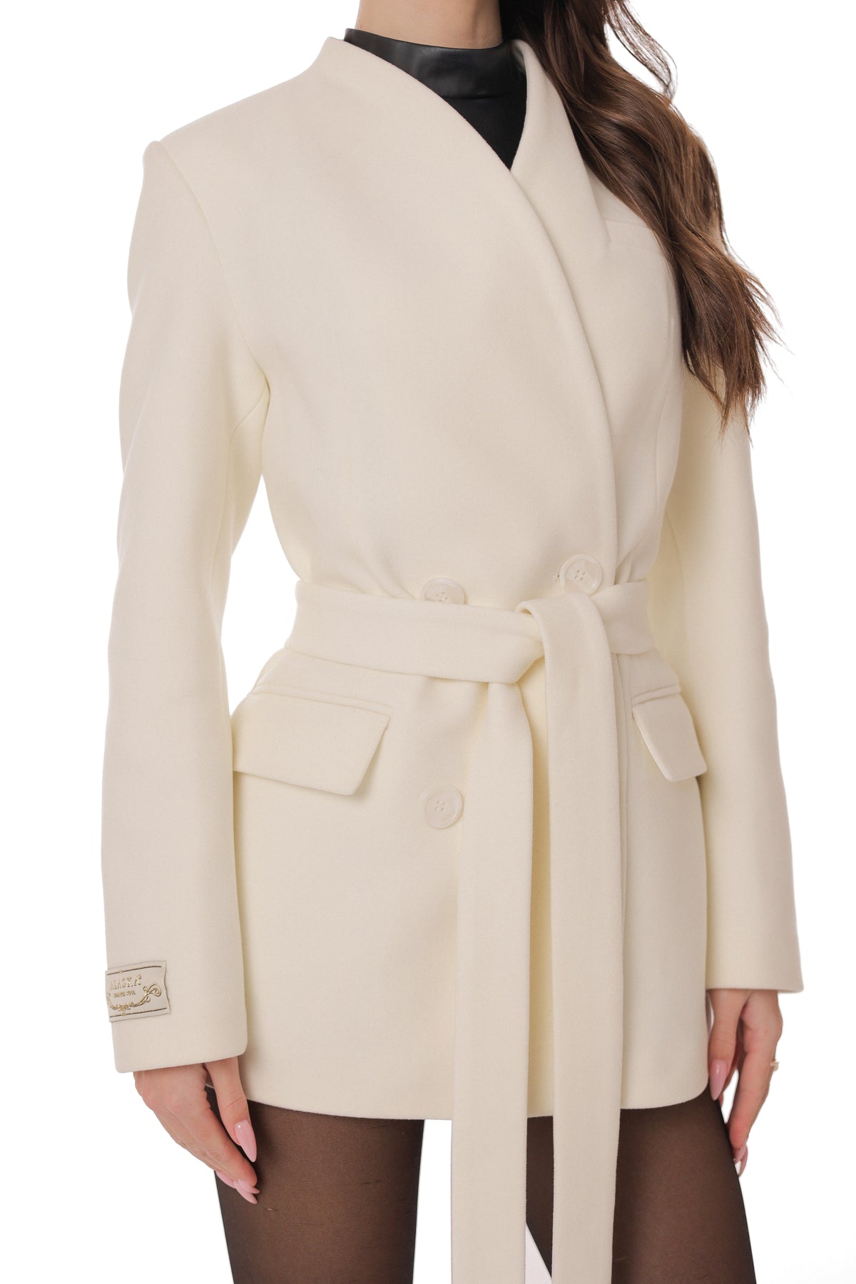 Amelia Short Cashmere Blend Coat