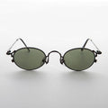 Oval Victorian Style 90s Sunglasses - Beatrice
