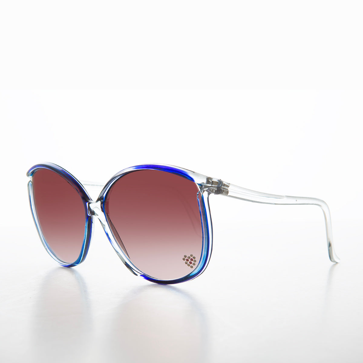 80s Rhinestone Boho Vintage Sunglasses - Belinda